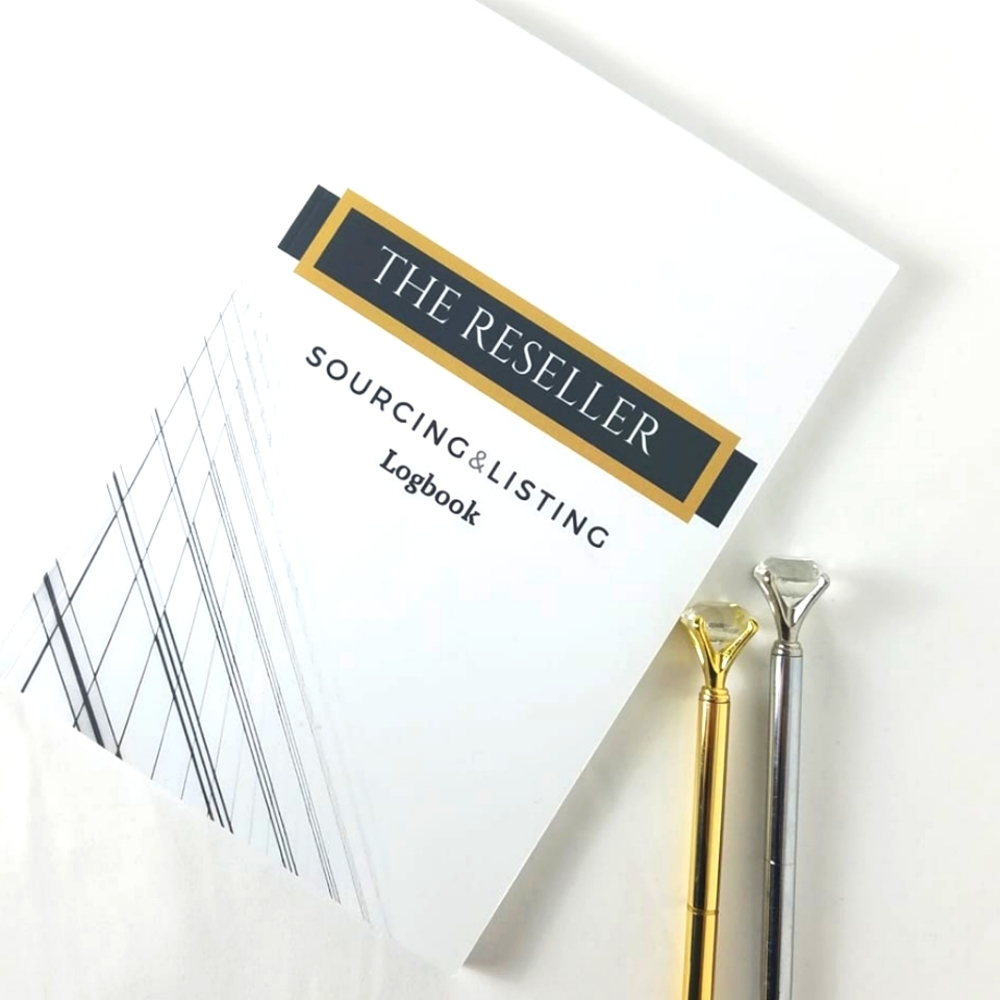 The Reseller Sourcing and listing logbook